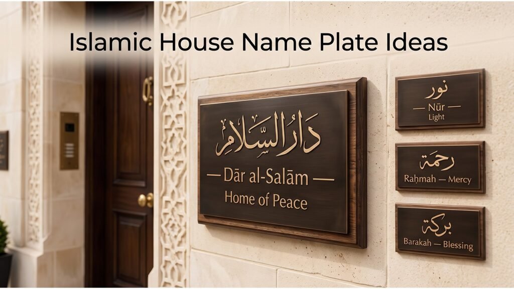 Arabic House Names