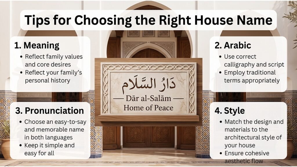 Arabic House Names