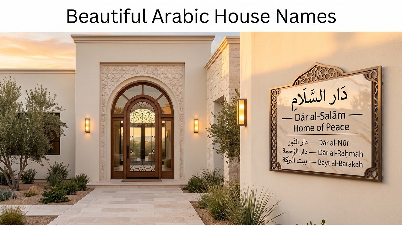Arabic House Names