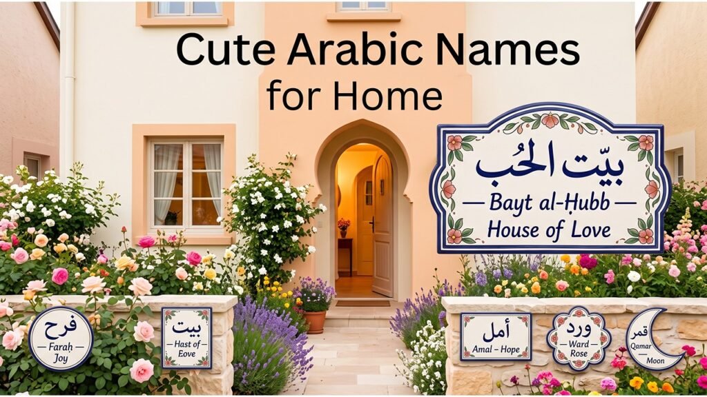 Arabic Names for Home