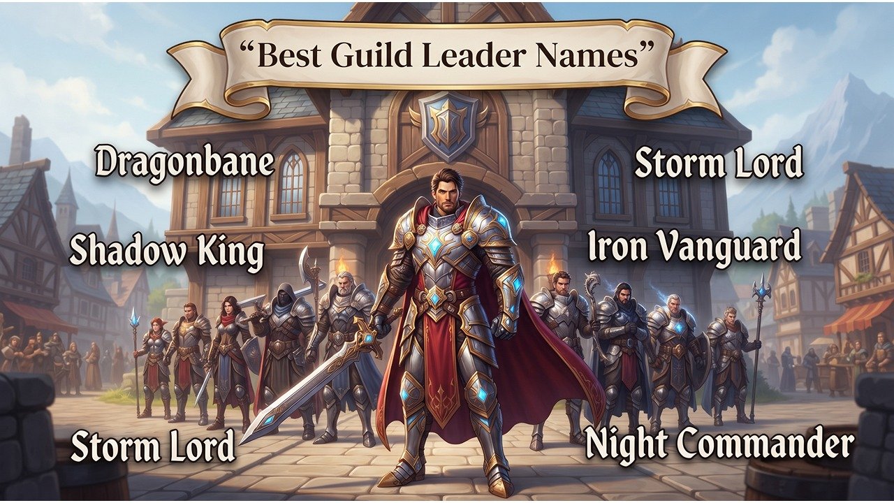 Best Guild Leader Names