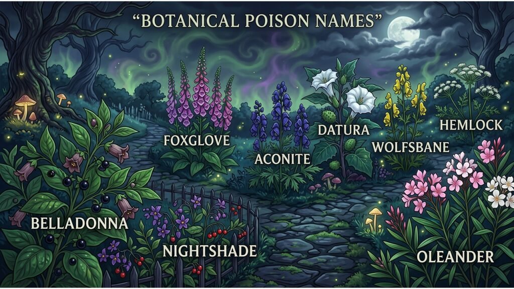 Botanical Poison Names