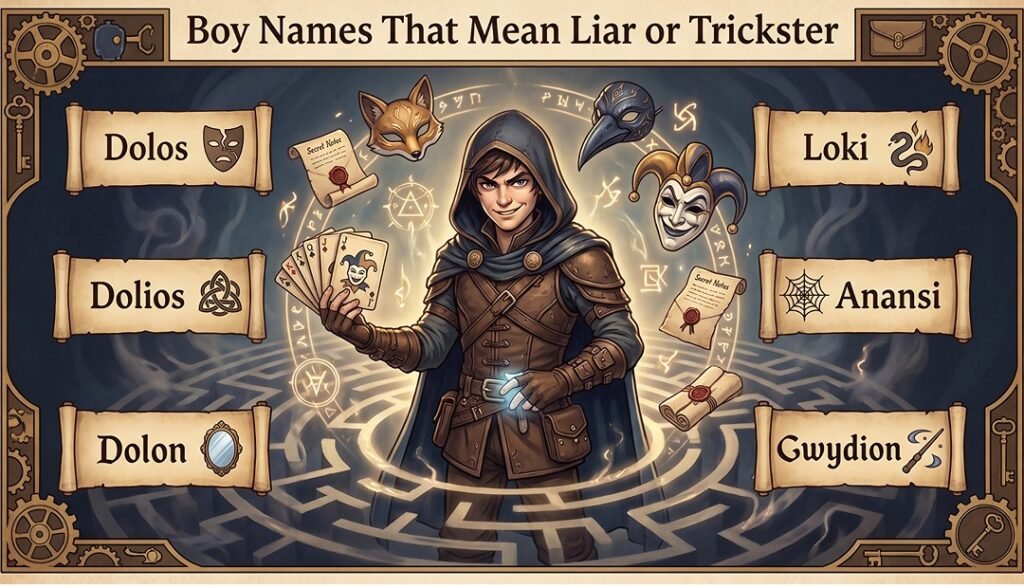 Boy Names That Mean Liar or Trickster