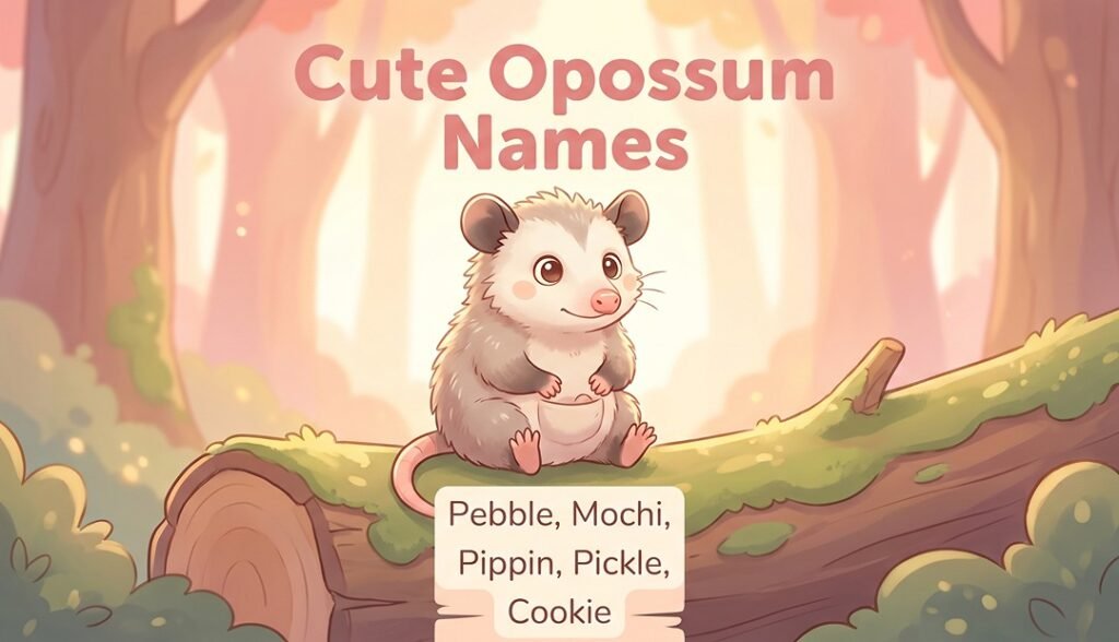 Cute Opossum Names
