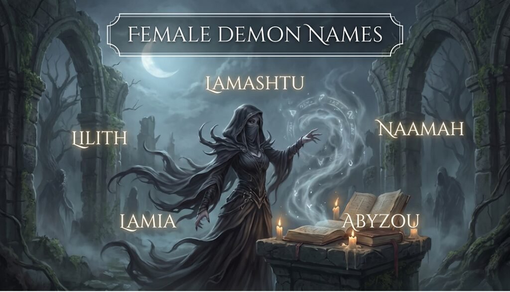 Female Names That Mean Demon