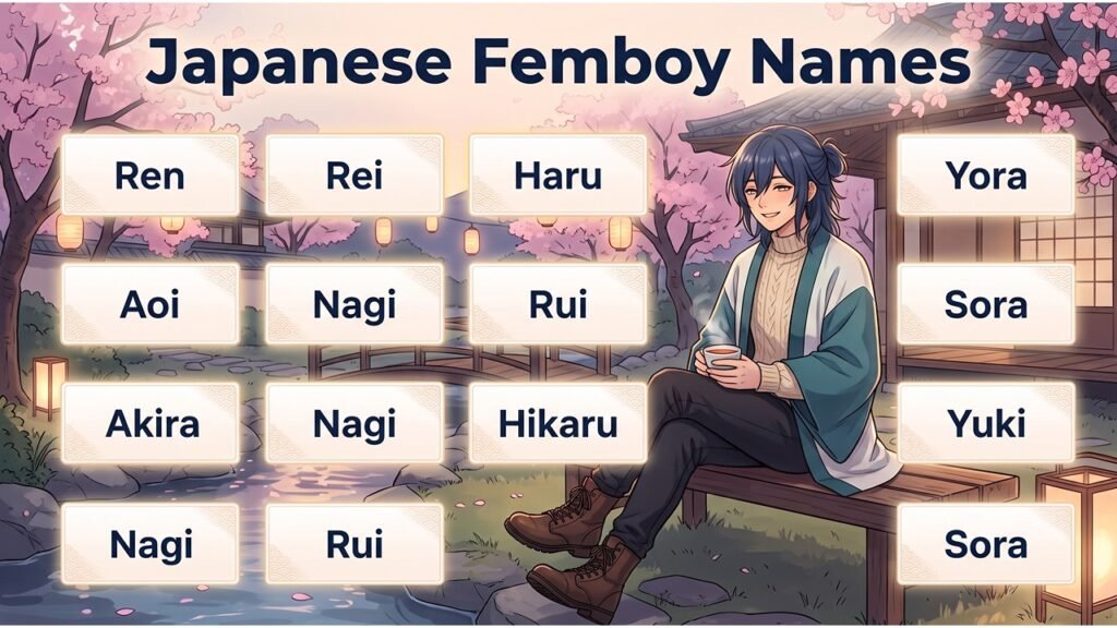 Femboy Names Japanese