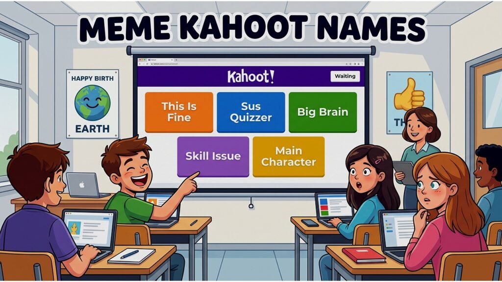 Funny Kahoot Names