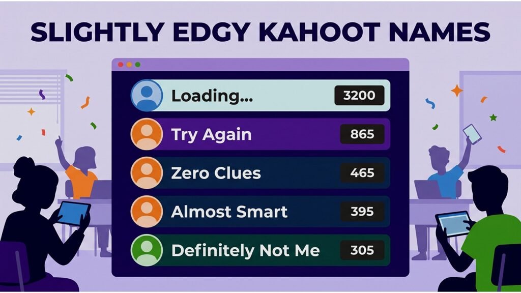 Funny Kahoot Names