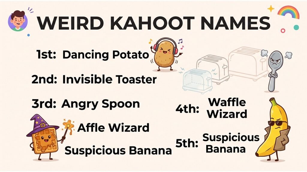 Funny Kahoot Names