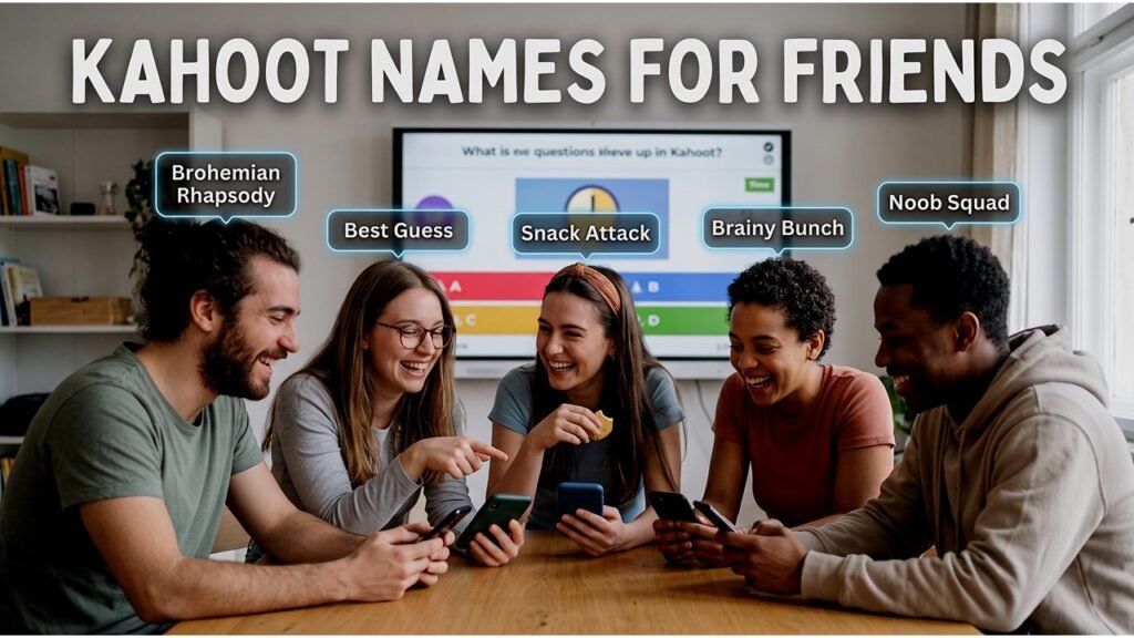 Funny Kahoot Names for Friends