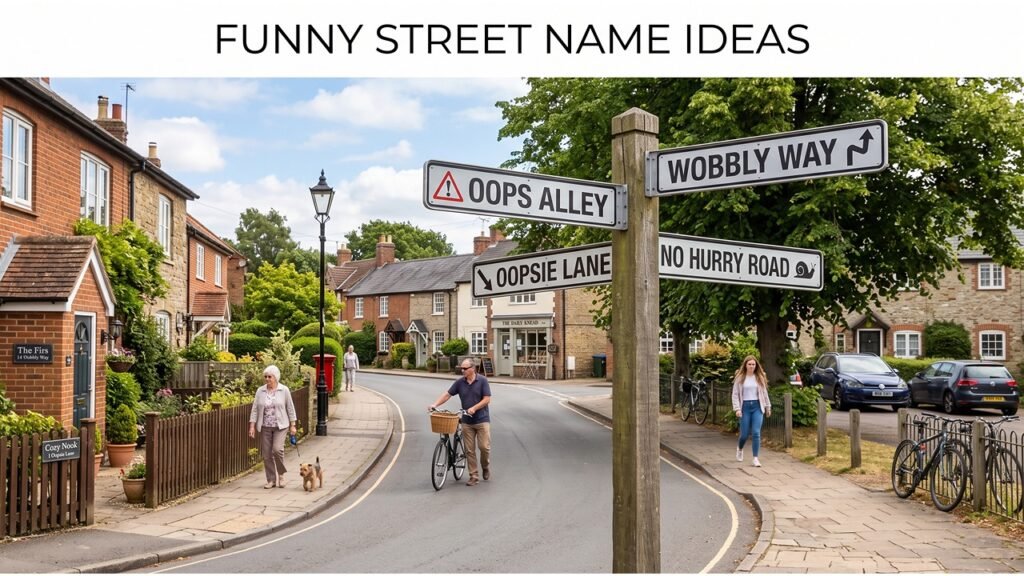 Funny Street Name Ideas