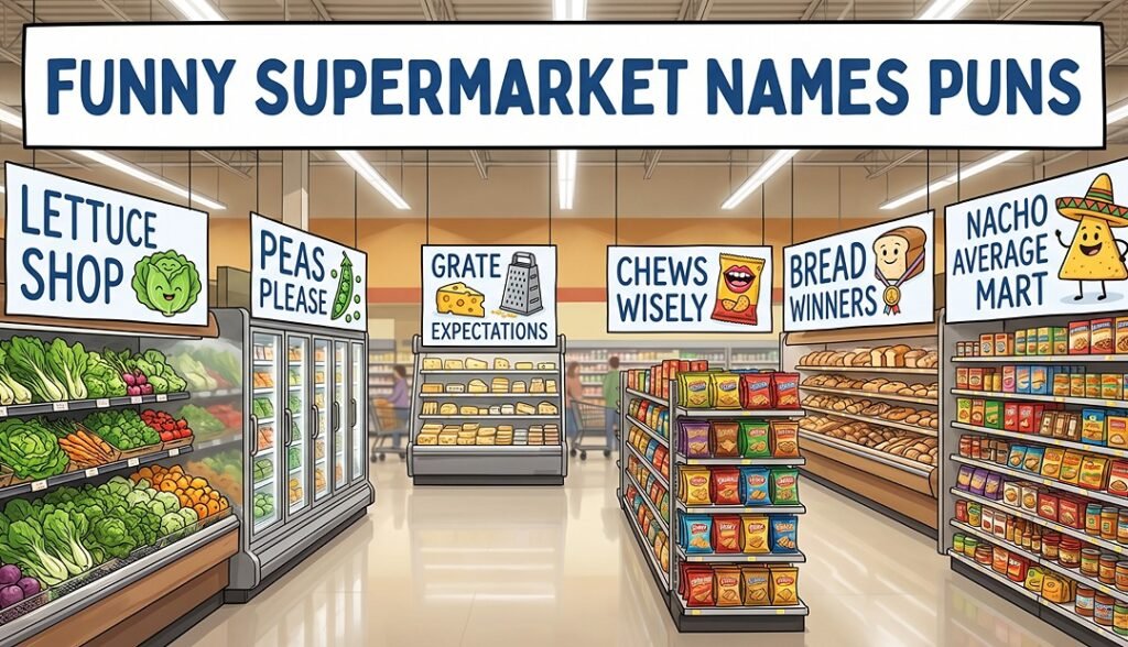 Funny Supermarket Names
