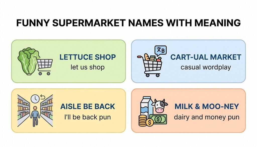 Funny Supermarket Names With Meaning
