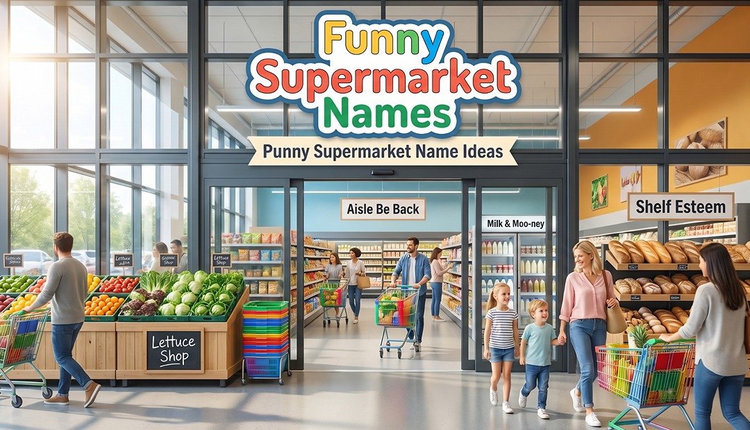Funny Supermarket Names