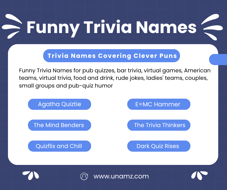Funny Trivia Names