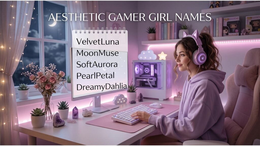 Gamer Girl Names