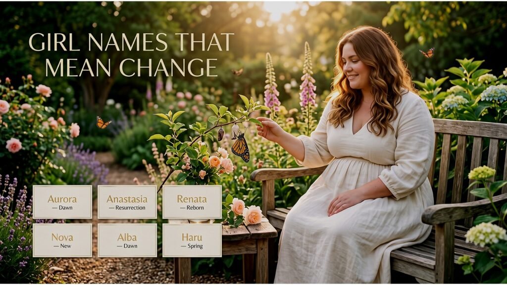 Girl Names That Mean Change