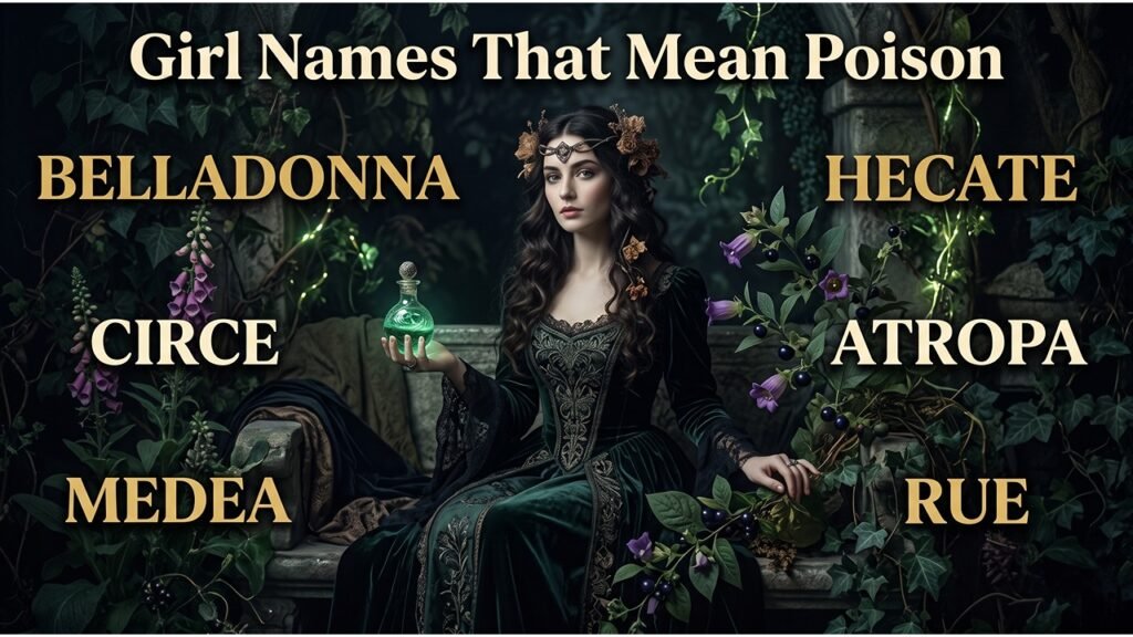 Girl Names That Mean Poison