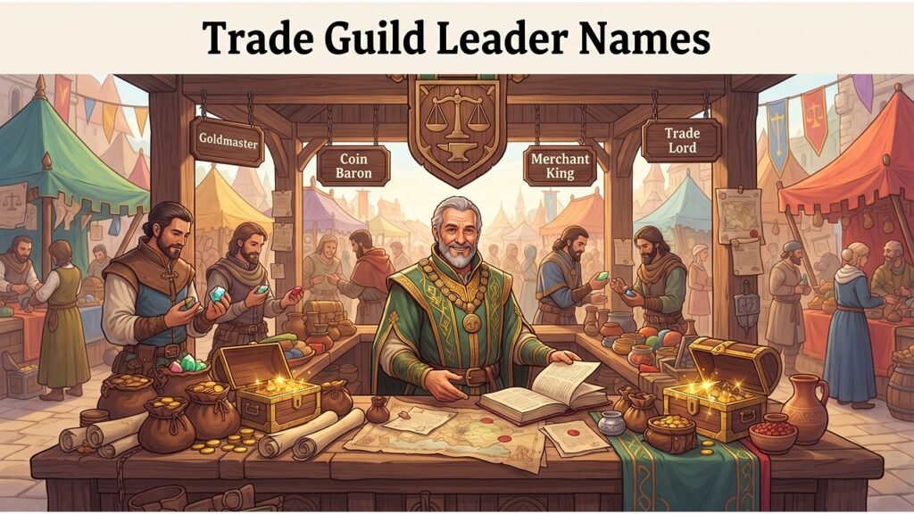 Guild Leader Names
