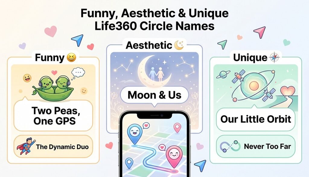 Life360 Circle Names Couples