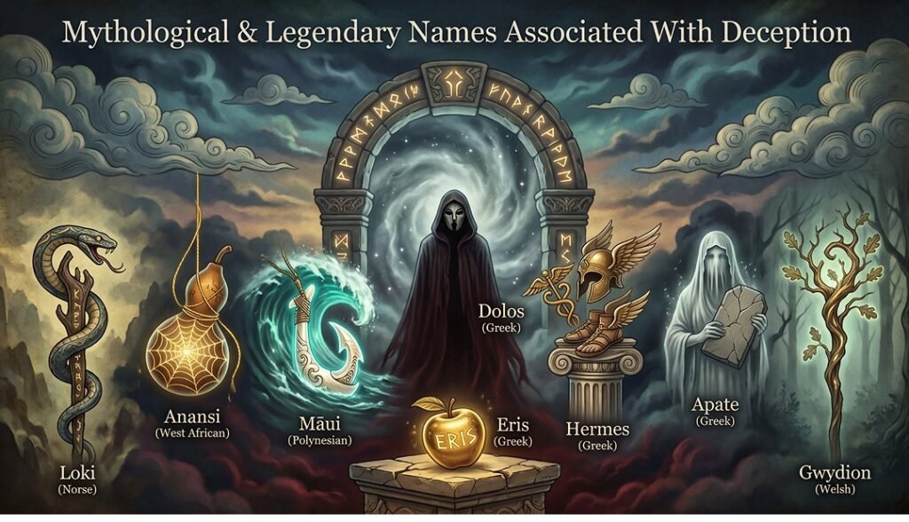Mythological & Legendary Names Associated With Deception