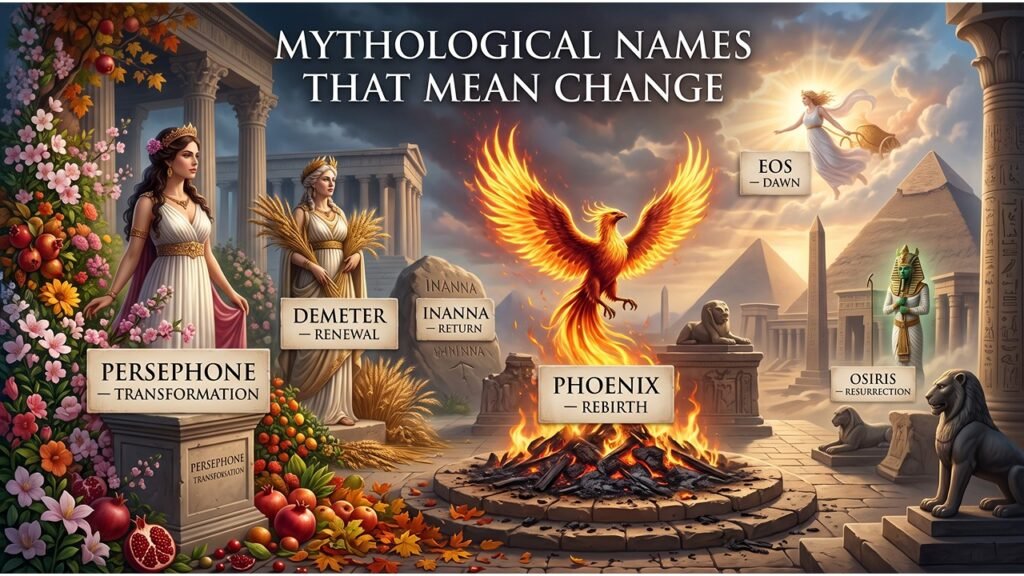Mythological Names That Mean Change