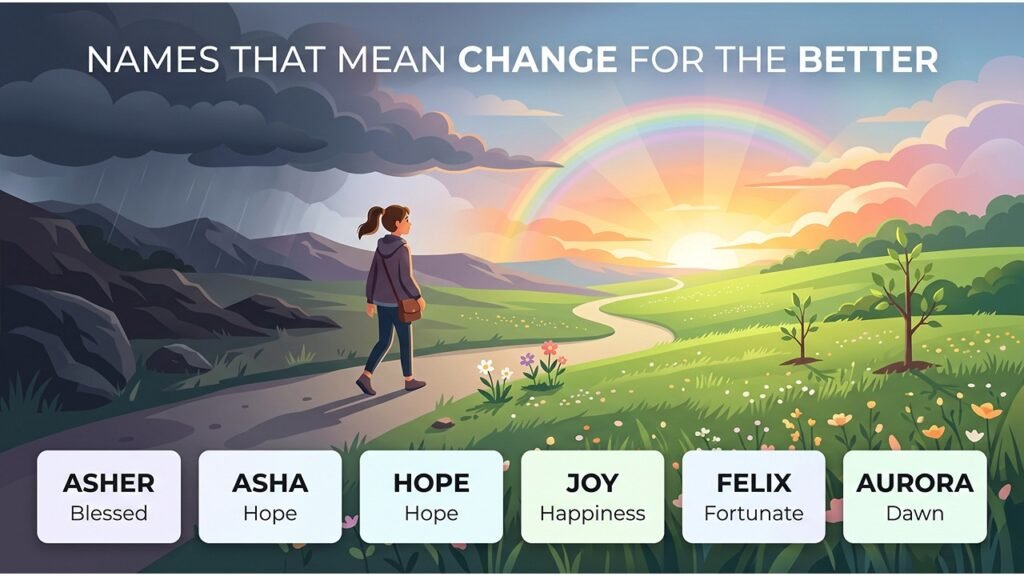 Names That Mean Change for the Better