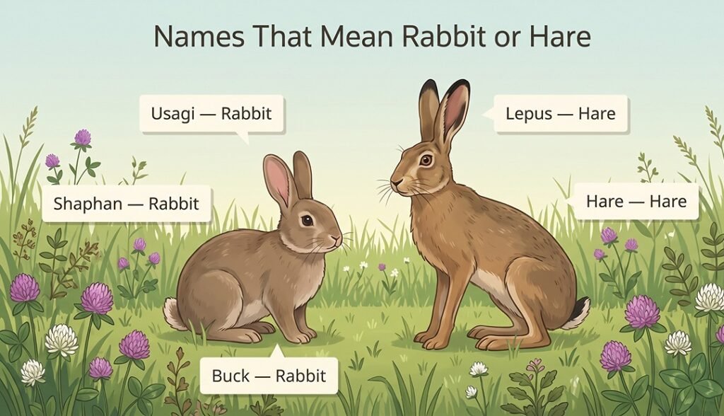 Names That Mean Rabbit or Hare