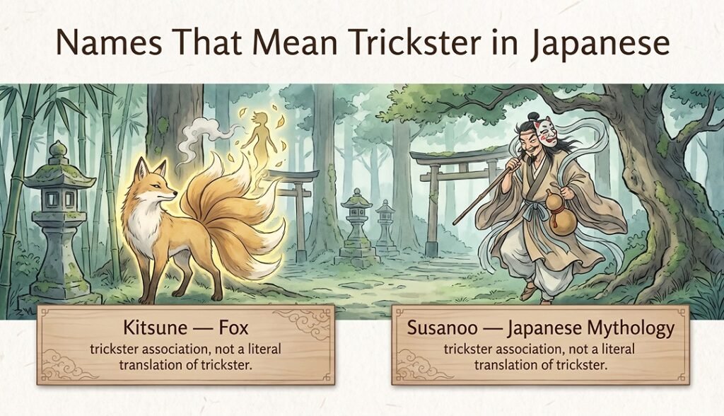 Names That Mean Trickster in Japanese
