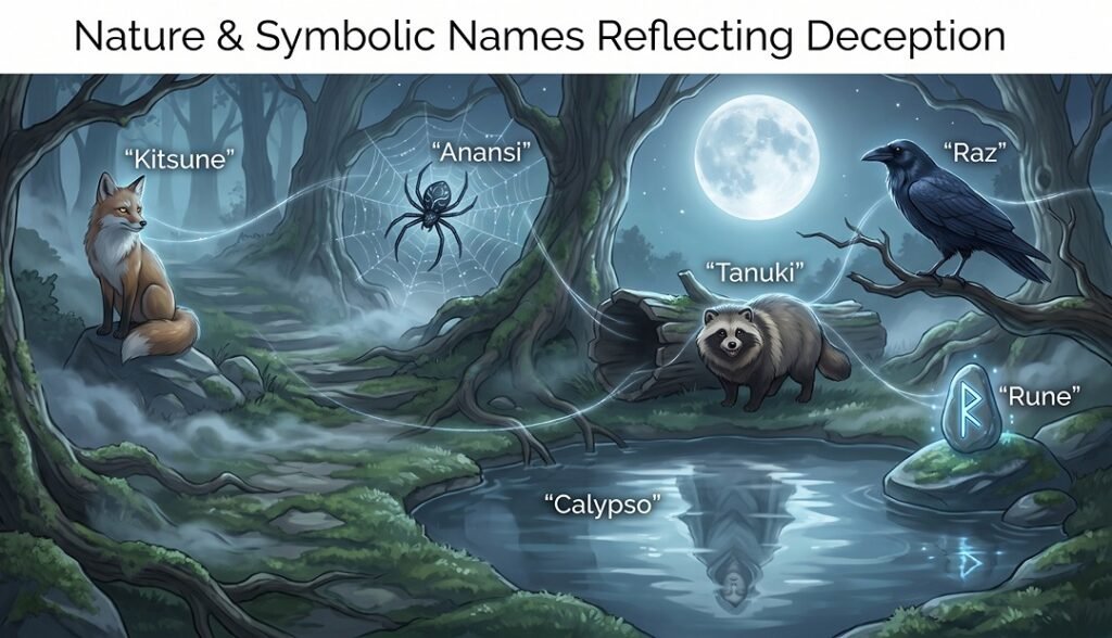 Nature & Symbolic Names Reflecting Deception