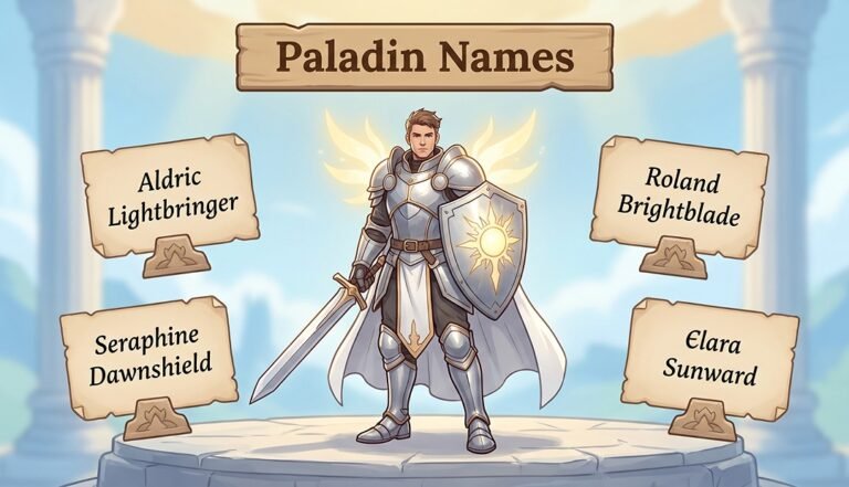 Paladin names