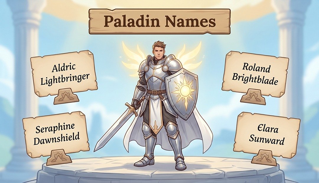 Paladin names