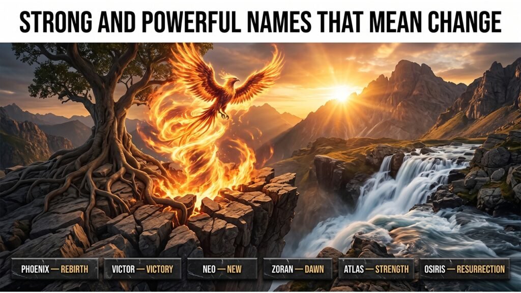 Strong and Powerful Names That Mean Change