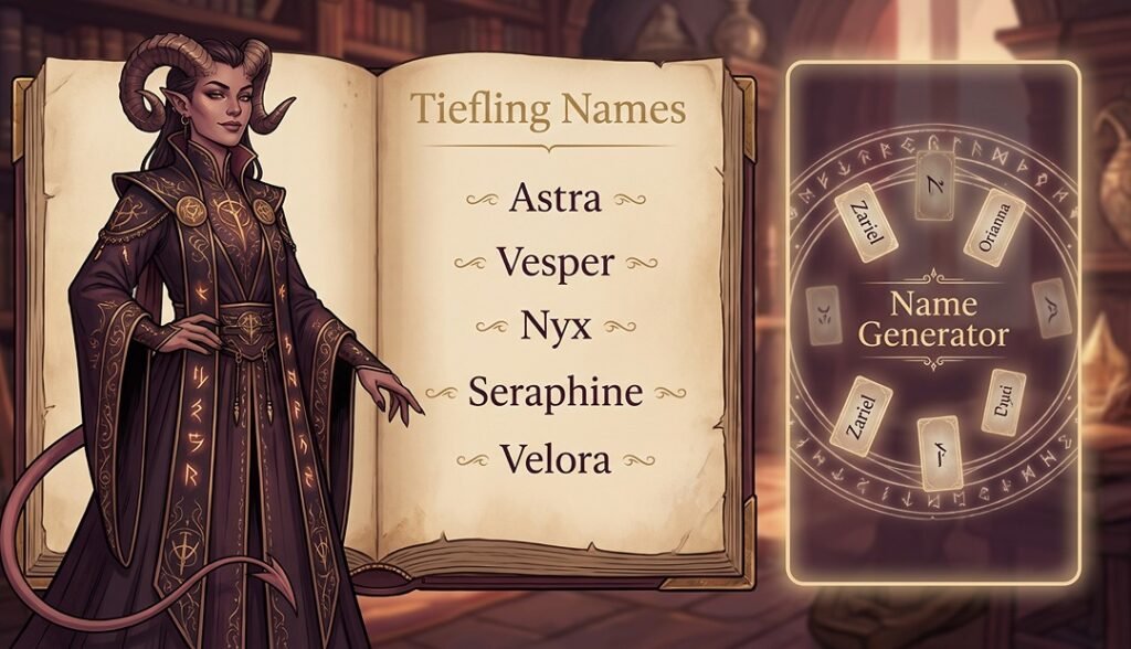 Female Tiefling Names
