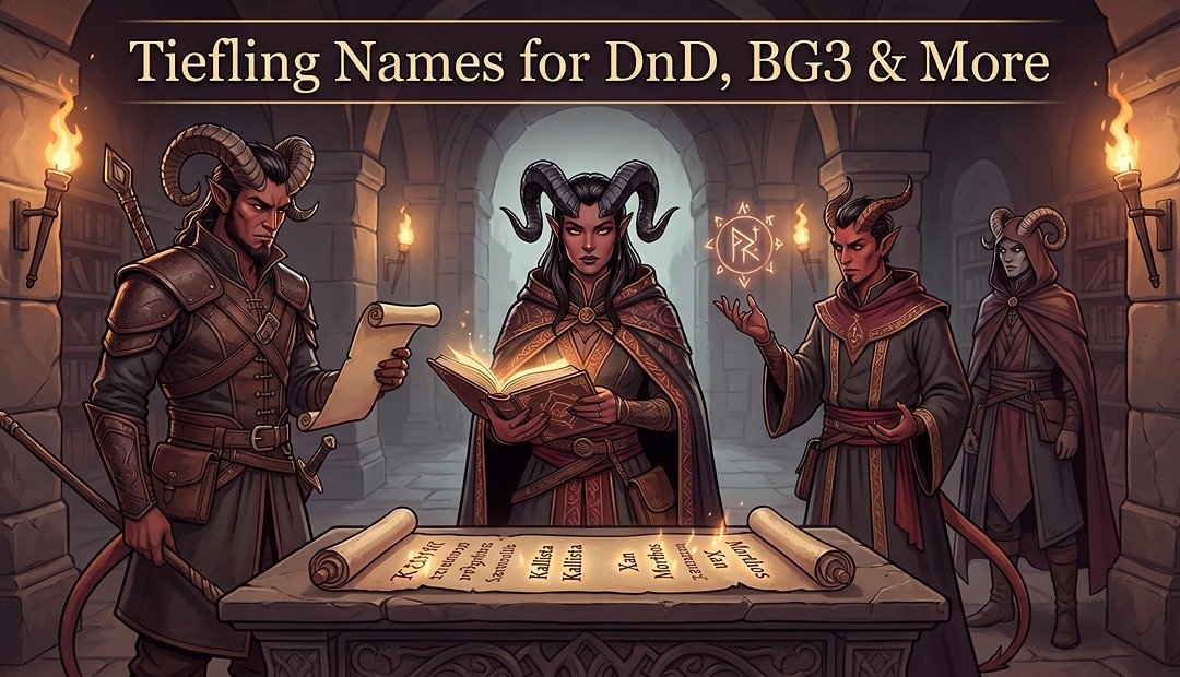 Tiefling Names