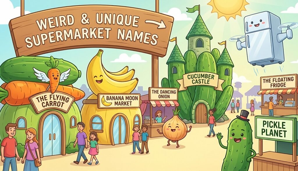 Weird Supermarket Names