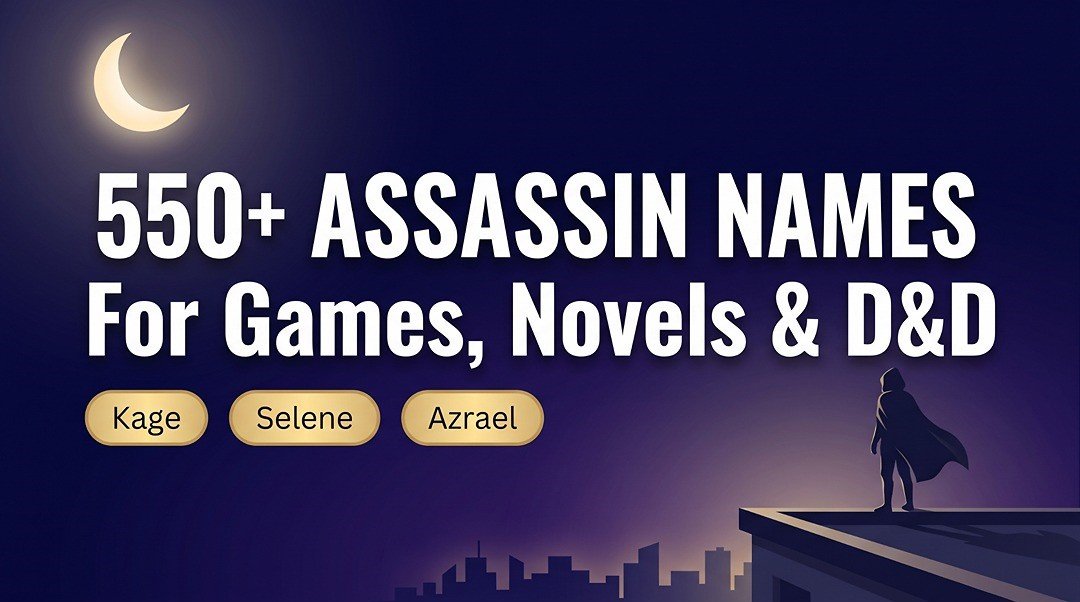 Assassin Names