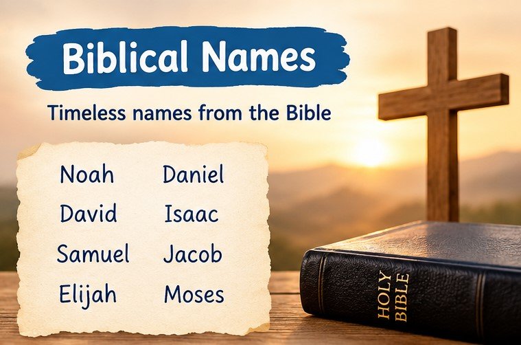 Biblical Baby Boy Names