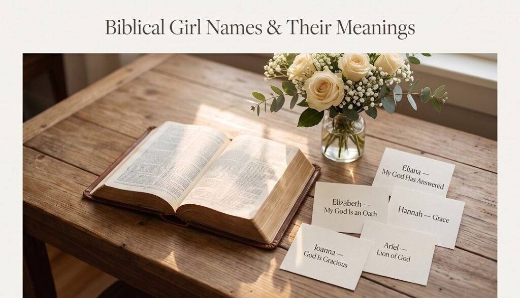 Biblical Girl Names That Mean Gift From God