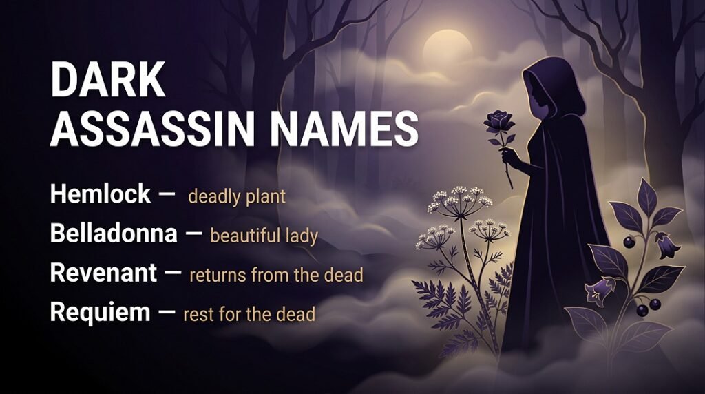 Dark Assassin Names