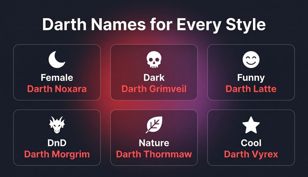 Darth Lord Names