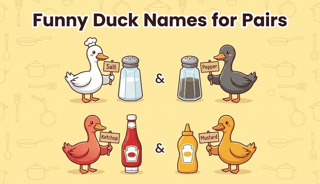 Funny Duck Names for Pairs