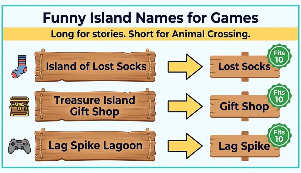 Funny Island Names for Games