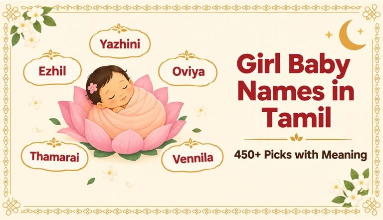 Girl Baby Names in Tamil