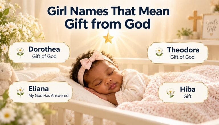 Girl Names Mean Gift from God