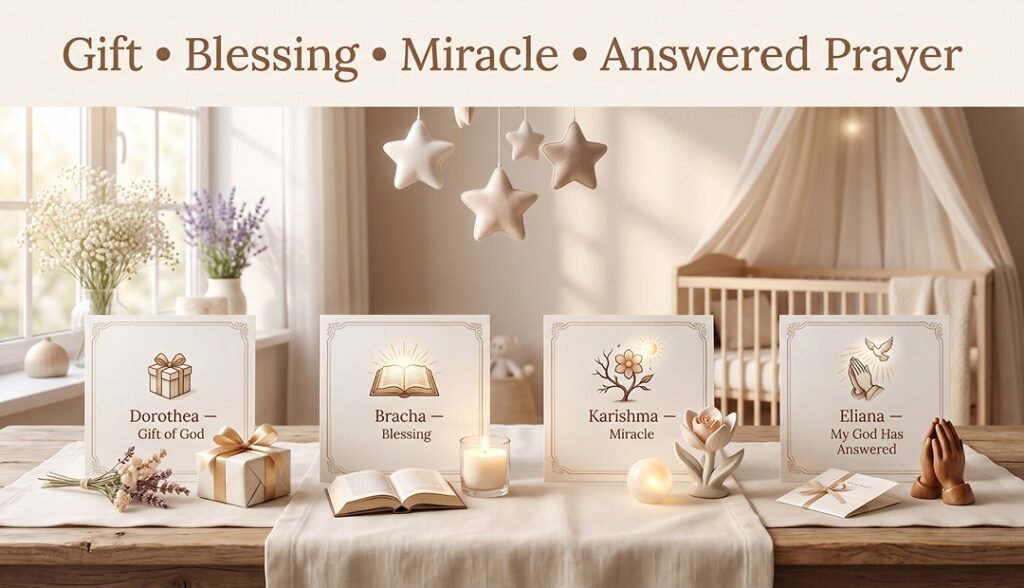 Girl Names Meaning Gift or Blessing