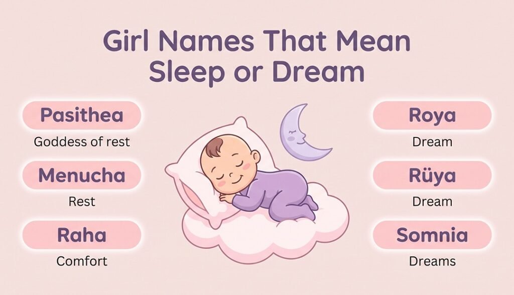 Girl Names That Mean Sleep