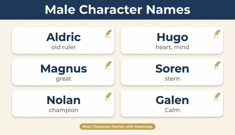 Male Character Names