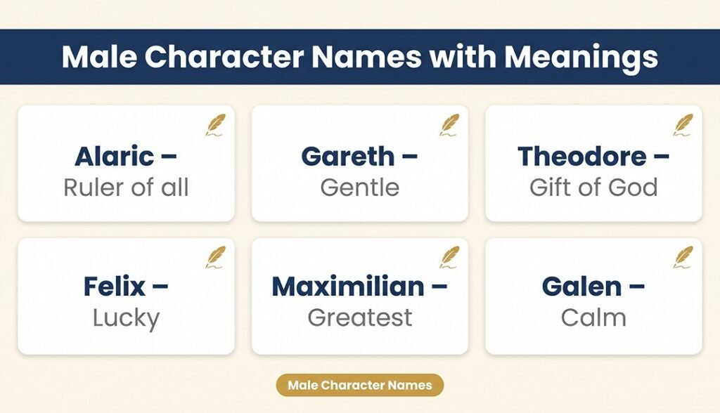 Male Character Names with Meanings