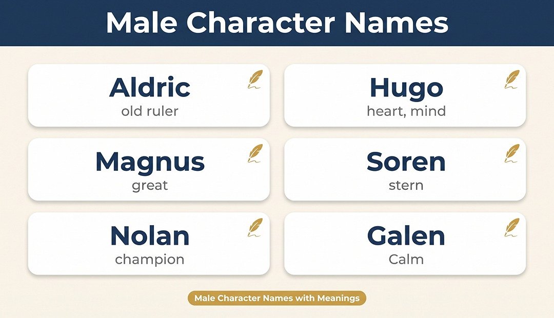 Male Character Names